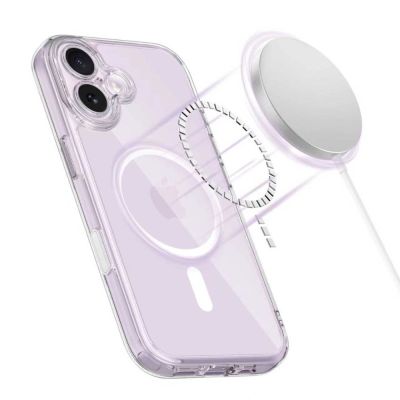 3. Tech-Protect Magpeak Magsafe CC Hülle für iPhone 17 - Transparent