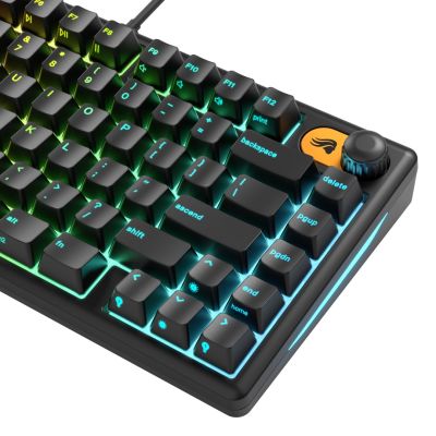 6. Glorious Gaming GMBK 75% USB QWERTY US Englisch Tastatur Schwarz