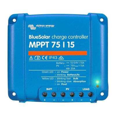 2. Victron BlueSolar MPPT 75/15 PV-Laderegler