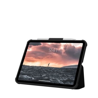 6. UAG Rugged Case für iPad 10.9 (10. Generation, 2022) - Plyo Schwarz/Eis - Tablet-Klapphülle - Medizinische Qualität - Eis Schwarz - für Apple iPad 10.9" (10. Generation)