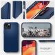 13. Spigen Thin Fit Hülle für iPhone 15 Plus – Blau