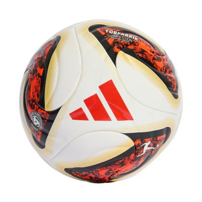 Fußball adidas Bundesliga 26/27 Torfabrik Competition weiß-orange-gold KG6045