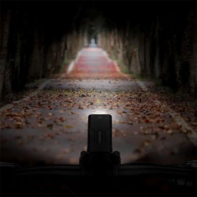 8. Fahrradlampe Rockbros 24310002001, 850 lm, mit Powerbank-Funktion + USB-C-auf-USB-A-Kabel – schwarz