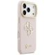 4. Guess Grained Big 4G & Stand Camera Case für iPhone 17 Pro - Pink