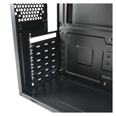 18. LC-Power LC-7041B-ON Computersicherungen & -halterungen Midi Tower Schwarz
