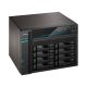 11. AS6510T NAS; LOCKERSTOR 10, 10x (3,5" SATA HDD/ 2,5" SSD), Intel Atom C3538, 8 GB DDR4 SODIMM (max. 64 GB), 2x 10GbE, 2x 5GbE, 2x M.2 2280 NVMe PCIe 3.0, 2x USB 3.2