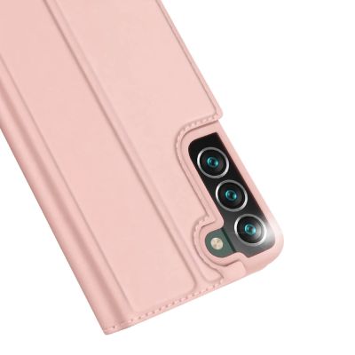 3. Dux Ducis Skin Pro booktype case schutzhülle aufklappbare hülle für Samsung Galaxy S22+ (S22 Plus) rosa