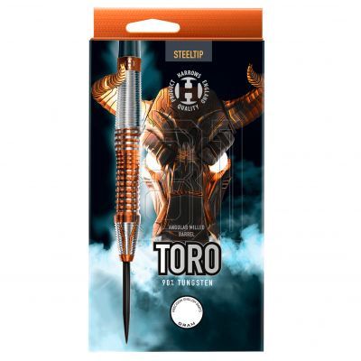 4. Harrows TORO 90 % Toro-Darts mit Stahlspitze