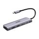 9. Ugreen CM1956in1-Adapter USB-C – HDMI / 2x USB-A 3.0 / USB-C PD/SD/TF-Leser – Grau