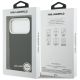 8. Karl Lagerfeld FW Stamped Karl MagSafe Hülle für iPhone 17 Pro - Schwarz