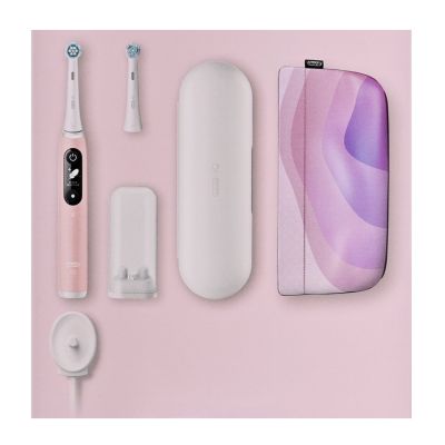 15. Oral-B iO Series 6 Pink Sand Luxe Edition Elektrische Zahnbürste