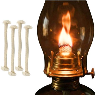 7. Flachdocht für Petroleumlampe und Taschenlampe 24 x 1,2 x 0,6 cm – 4er-Set