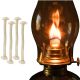 7. Flachdocht für Petroleumlampe und Taschenlampe 24 x 1,2 x 0,6 cm – 4er-Set