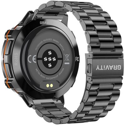 16. Smartwatch Gravity Schwarzes Armband + Armband GT42-2