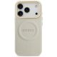 3. Guess Peony Hot Stamp MagSafe Case für iPhone 17 Pro - Beige