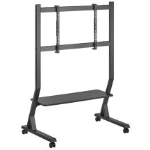 TECHLY MOBILER TV-STÄNDER 45-90" KG BIS 60 KG VERSTELLBARES AV-REGAL