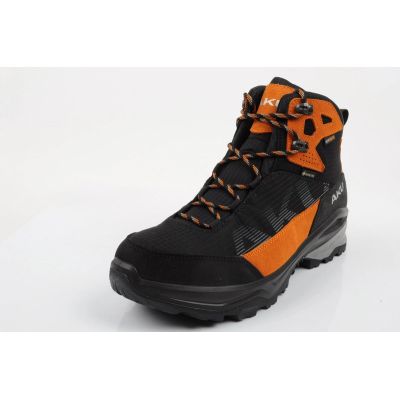 3. Aku Herren-Trekkingschuhe Adapta Gore-Tex Leder schwarz orange