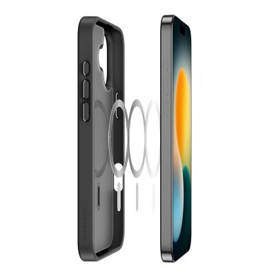 5. Dux Ducis Yind iPhone 17 Hülle kompatibel mit MagSafe - Schwarz