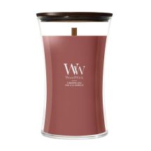 Große CINNAMON CHAI WOODWICK Kerze