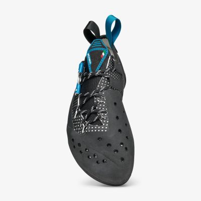 2. SCARPA Schuhe in den Farben Chimera-Schwarz-Weiß-Azurblau, Größe 41,5