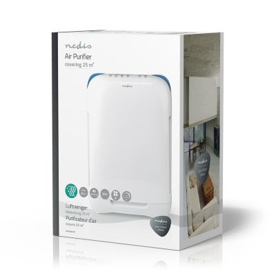 8. Nedis AIPU200CWT Luftreiniger 25 m² 54 dB 50 W Weiß
