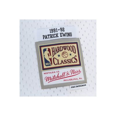 7. Mitchell & Ness NBA Cracked Cement Swingman-Trikot Knicks 1991 Patrick Ewing M TFSM5934-NYK91PEWWHIT