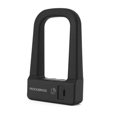 2. Rockbros RBNS1 SMART Fahrradschloss mit NFC-Lesegerät – Schwarz