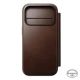 9. Nomad Moderne Leder-Folio-Handyhülle 16 cm (6,3") Braun