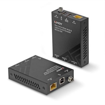6. Lindy HDMI-Extender 70 m Cat.6 4K60, USB & Audio