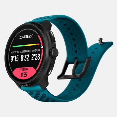 4. Suunto Race 2 Wave Blue 3,81 cm (1,5") AMOLED 49 mm Digital 466 x 466 px Touchscreen Schwarz GPS
