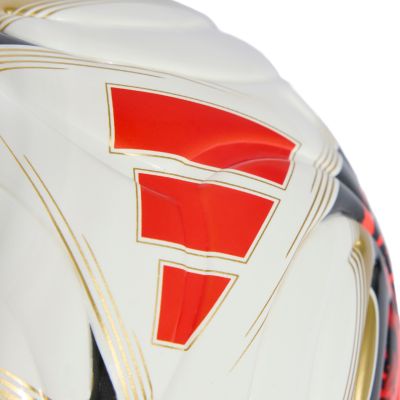 3. Fußball adidas Bundesliga 26/27 Torfabrik Mini weiß-orange-gold KG6039