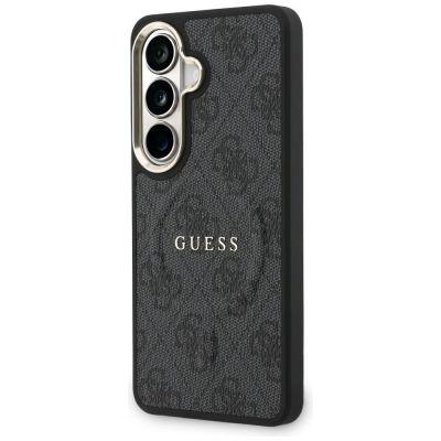 2. Guess 4G Embossed Ring MagSafe Hülle für Samsung Galaxy S26+ - Schwarz