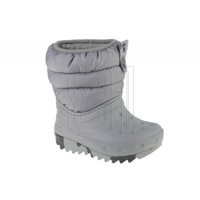 Crocs Classic Neo Puff Boot Toddler Jr 207683-007 Schuhe