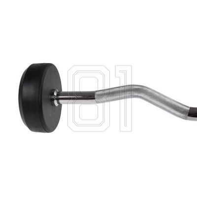 26. Gummierte GSL-40 40 KG HMS Feste Langhantel/Curlstange