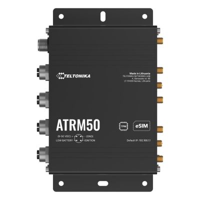 8. Teltonika ATRM50 | 5G-Router | 4x M12 GbE, WiFi 5, Dual-SIM, eSIM, GPS