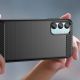 7. Tech-Protect TPUCarbon-Hülle für Samsung Galaxy M15 5G - Schwarz