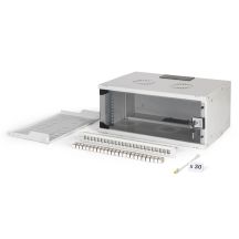 19-Zoll-Netzwerkpaket, 4U-Rack und Hardware, gr SOHO Pro-Version, keine Montage erforderlich