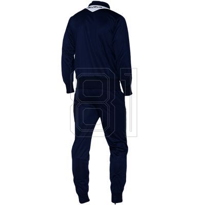 4. Givova Visa Trainingsanzug marineblau und weiß 0403
