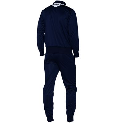 4. Givova Visa Trainingsanzug marineblau und weiß 0403