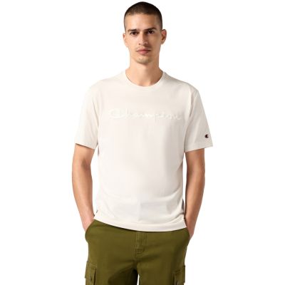 13. Herren Champion SS Tee Creme 220273 WW056