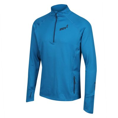 Inov-8 VentureLite Mid HZ Hoodie Blau. Herren.