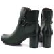 5. Gefütterte Damen-Ankle-Boots mit Absatz, grün, M.Daszyński SA125-32