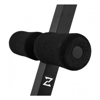 7. ZIPRO TEMPO Power/Basic Ständer mit verstellbarer Rückenlehne für Fitnessstudio und Heimgebrauch, Schwarz