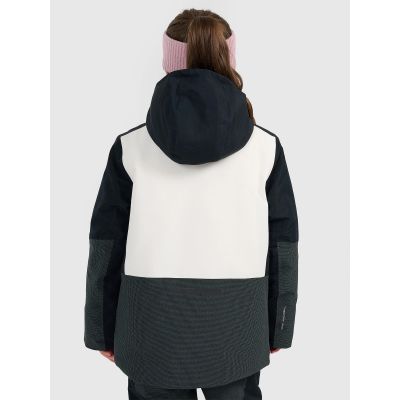 4. Snowboardjacke für Mädchen mit 10000er Membran, Größe 4F 4FJRAW25TTJAF1060-11S