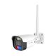Kruger&Matz Connect C190 WLAN-Außenkamera, 2K, Tuya, Smart Life, ONVIF