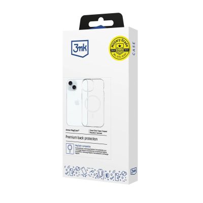 15. 3mk Armor MagCase für iPhone 15 - transparent