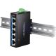 Trendnet TI-GLC50 Netzwerk-Switch, unmanaged Gigabit Ethernet (10/100/1000), Schwarz