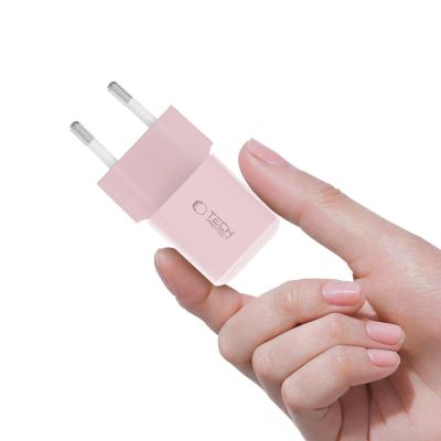 5. Tech-Protect NCM25 USB-C PD 25W Wandladegerät - Rosa