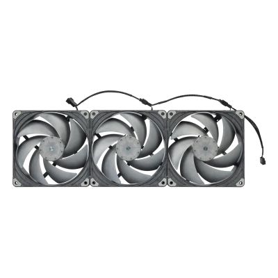 PHANTEKS T30 PWM 140-mm-Lüfter, 3er-Pack – schwarz