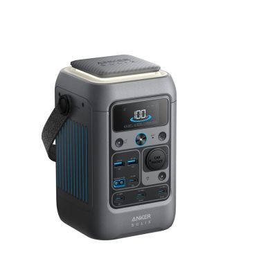 5. Anker Solix C300X DC 288Wh 300W Tragbares Powerstation-Set + PS60 60W Solarpanel